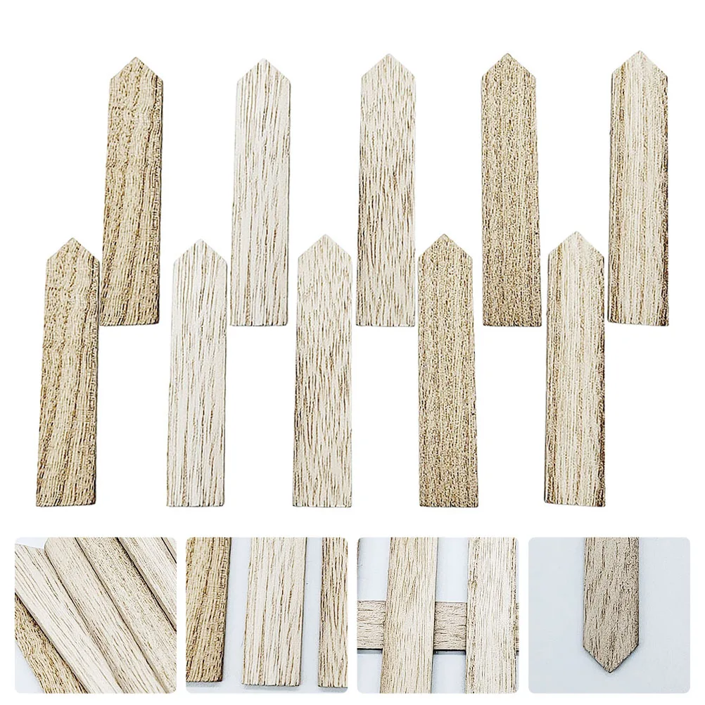 

20pcs Wooden Plant Tags Handmade Bamboo Seed Markers for Gardening Accessories Flowerpot Labels Road Signs Garden Tools
