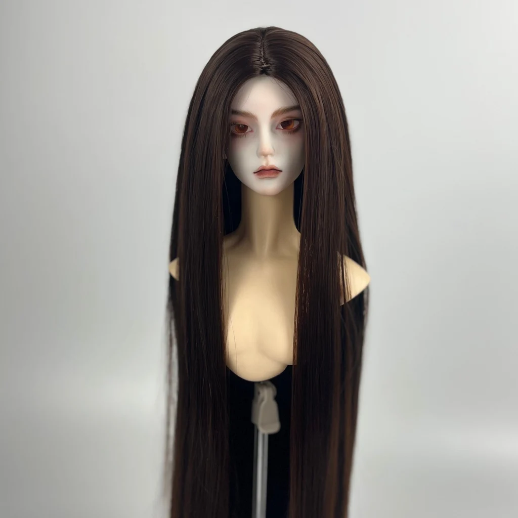 1/6 1/4 1/3 Scale BJD Wigs High-Temperature Silk Long Hair Samurai Wig For YOSD MSD SD13 SSDF ID72 Uncle Doll Accessories A1431