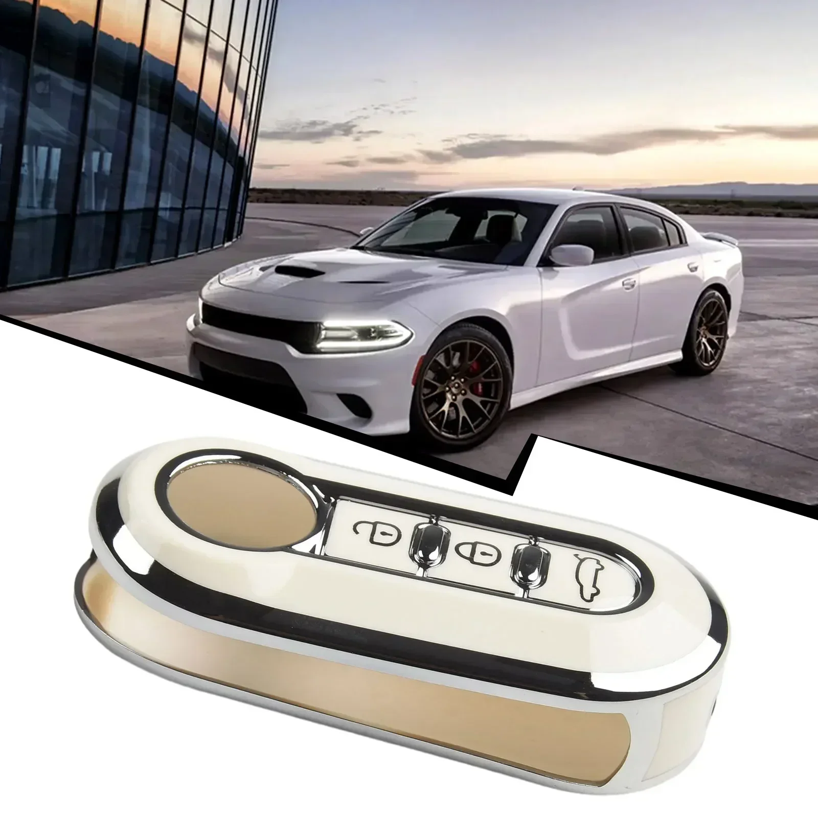 

Car 3 Button Switch Remote Key Fob Repair Cover Case Kit For Fiat Punto For Fiat 500 Soft TPU Car Key Fob Case Car Supplies