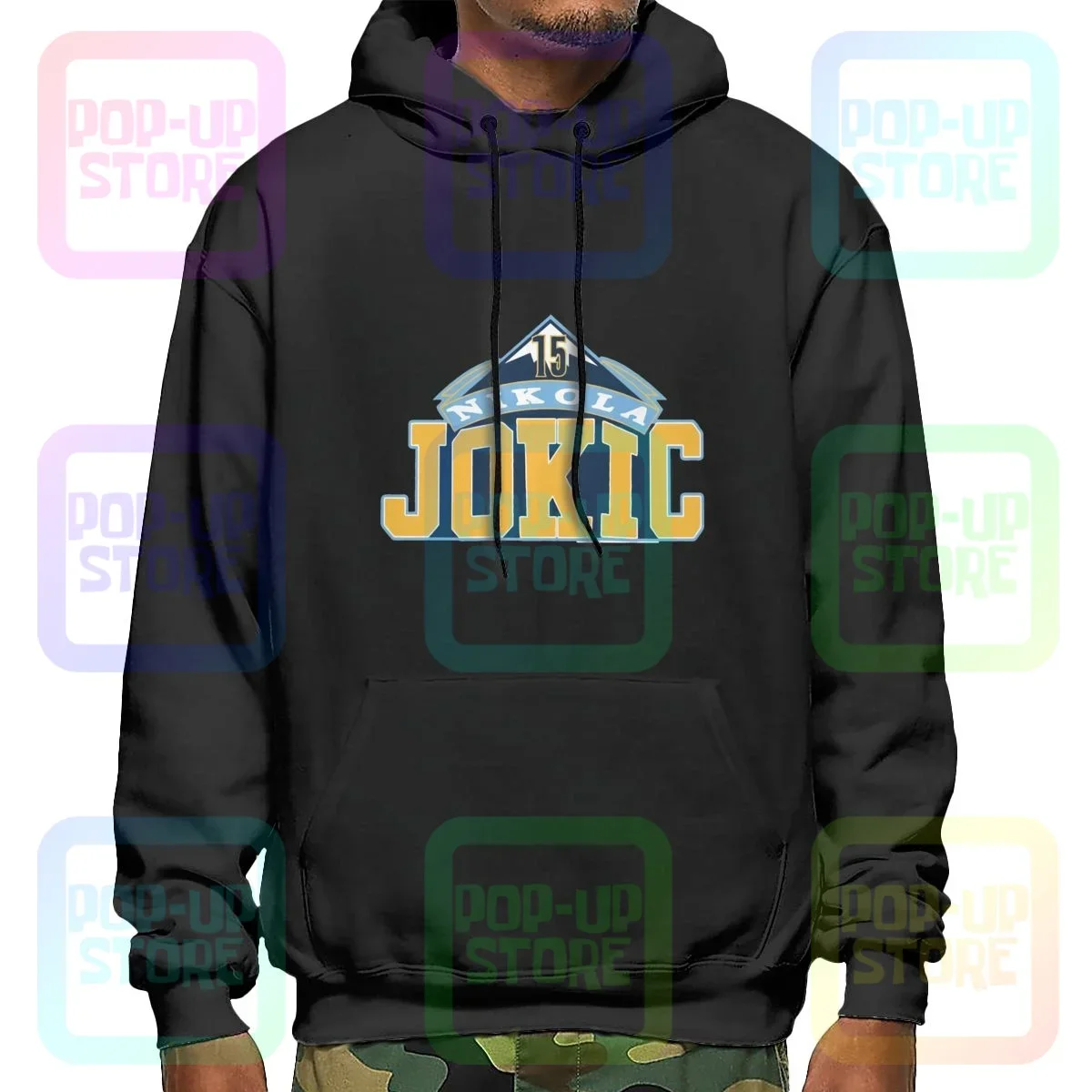 Nikola Jokic Denver Logo Hoodie Sweatshirts Hoodies New Casual All-Match Best Quality