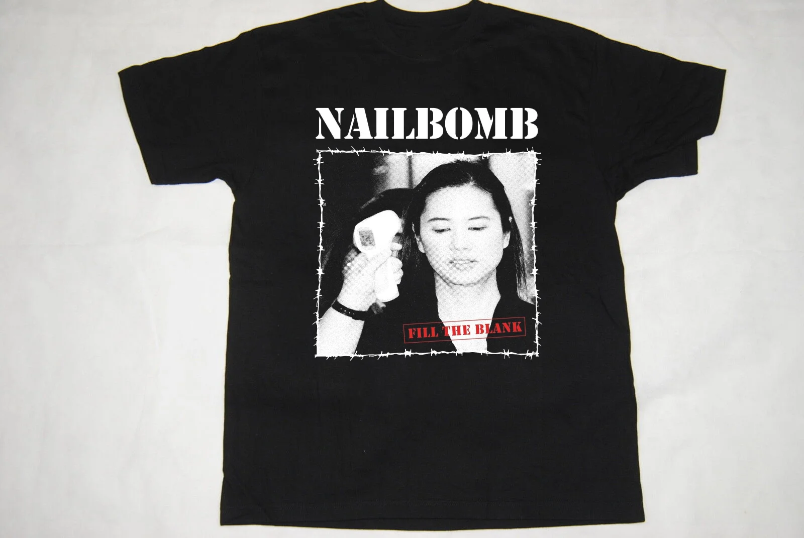 Nailbomb Band Gift For Friends Black T-Shirt Cotton All Size