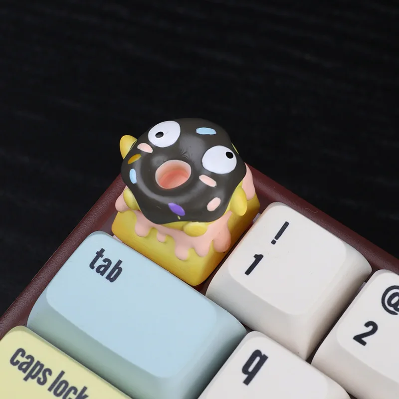 Donuts Cute Keycaps Mechanical Keyboards Personalized Customized Cartoons