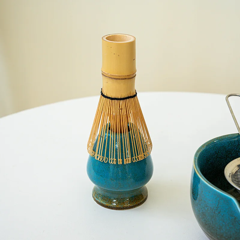 Japanese Matcha Making Set Bamboo Matcha Brush Exquisite Matcha Bowl Gift Box with Whisk Sumptuous Tea Tools Great Gifts