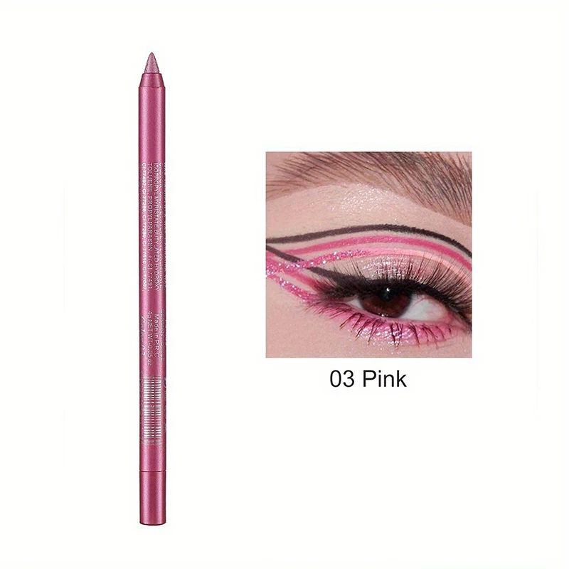 Waterproof Smudge-proof Eyeliner Pencil Matte And Pearlescent_voghion.com