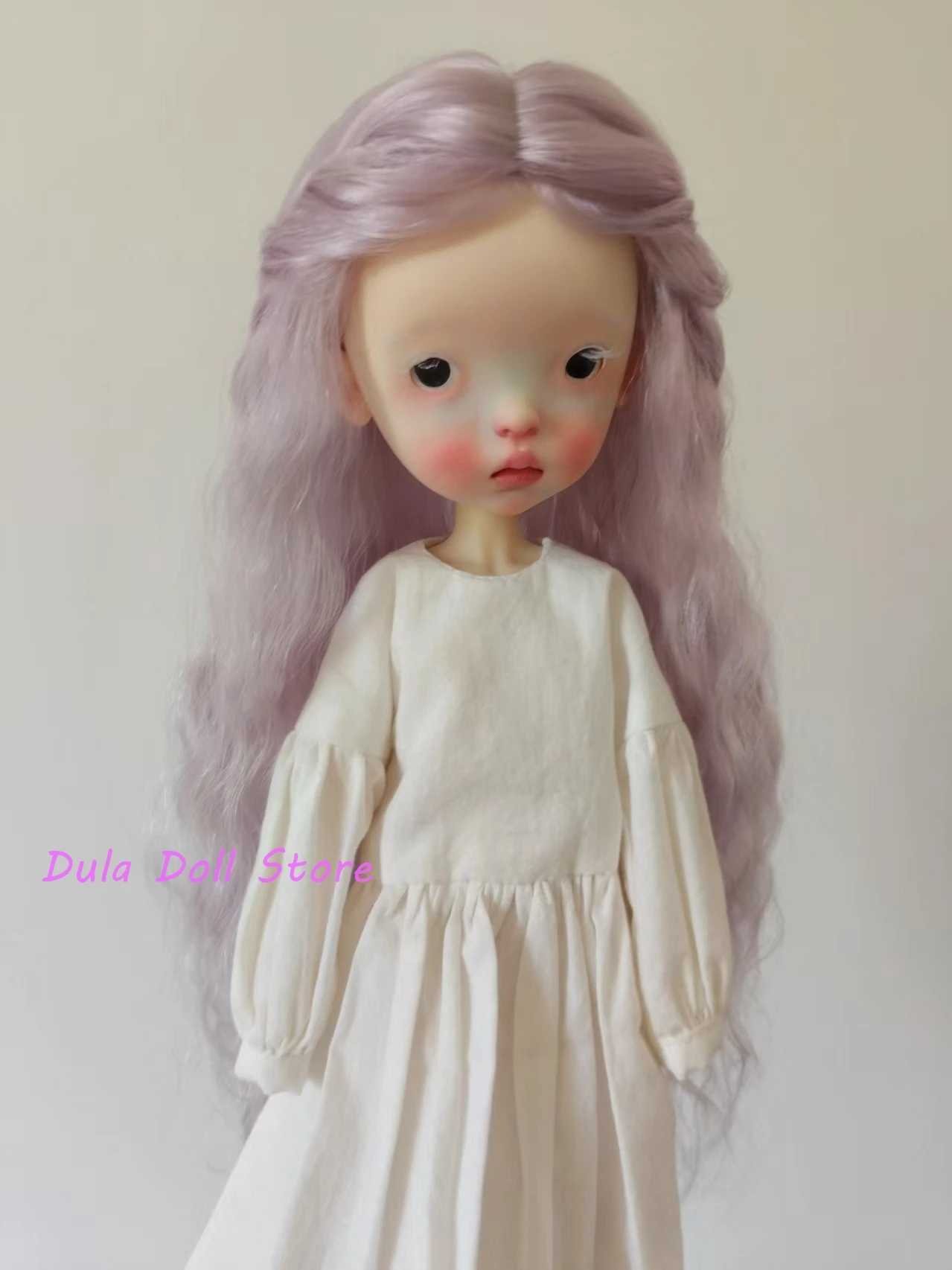 

Dula Doll Wigs for Landoudou Landazz Mohair hair purple 16cm head circumstance