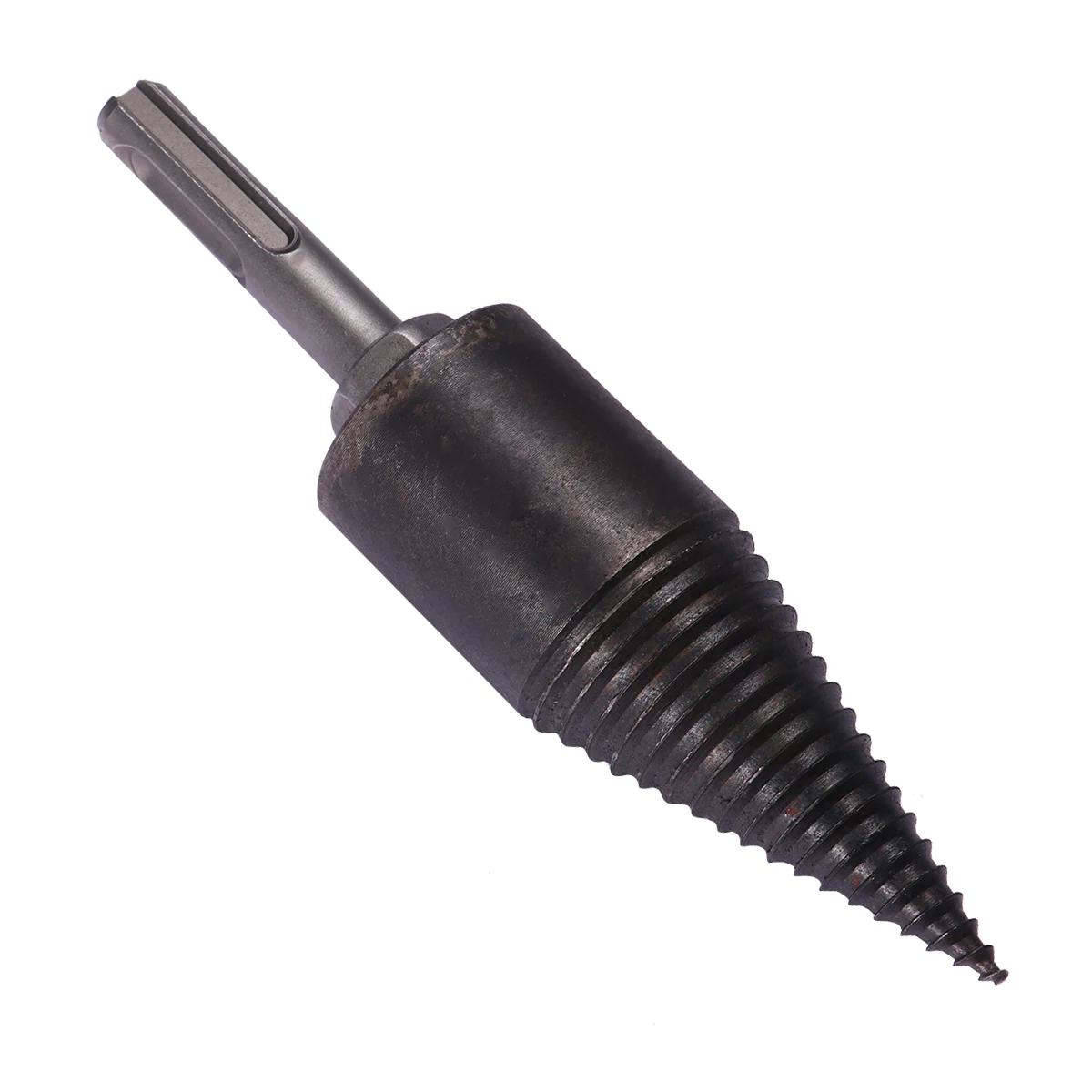 

Electric Drill Wood Chopping Tool Splitter Bits Hard Soft Wood Efficient Anti Skid Groove Design Wear Resistant Easy Install