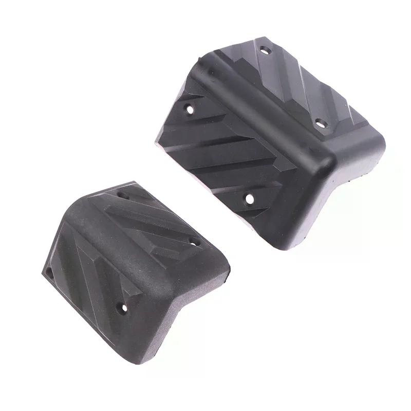 2pcs Black Plastic Right Angle Rounded Speaker Corner Protector Replacements for Guitar Amplifier Stage Cabinets