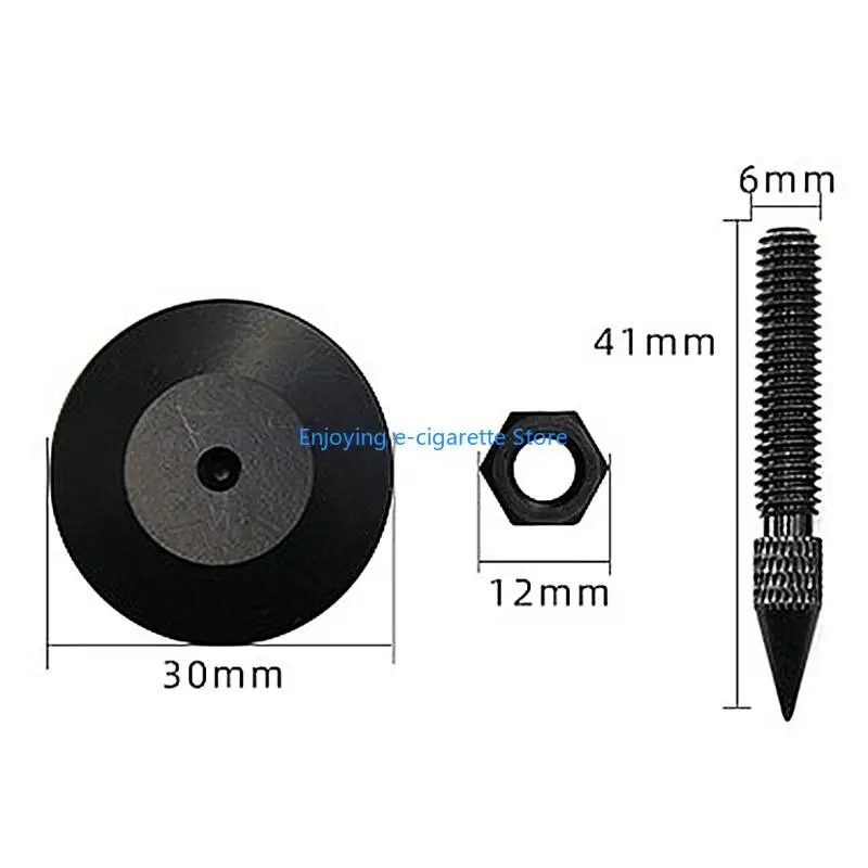 Metall Lautsprecher Vibration Isolation Spikes Vibration Dämpfer AntiSlip Füße Pad Y4QF – Detail 8