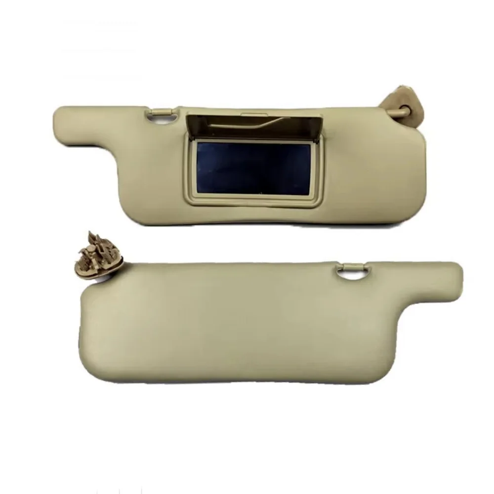 

Suitable for Toyota Corolla 03-12 car interior sunshade, anti glare sunshade with mirror, left and right beige sunshade