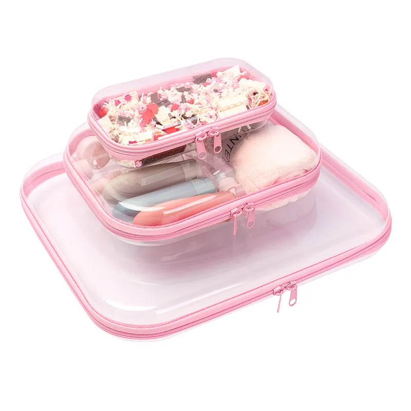 

4 шт., домашний ящик для хранения, квадратный пластиковый контейнер, коробка для путешествий, водонепроницаемая косметичка, органайзер для детского купания/игрушек