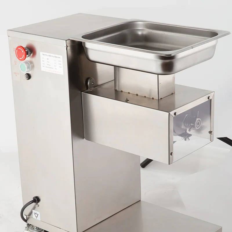 

Commercial Kitchen Restaurants Stainless Steel Auto Electric Meat Cutter Machine for Restaurant