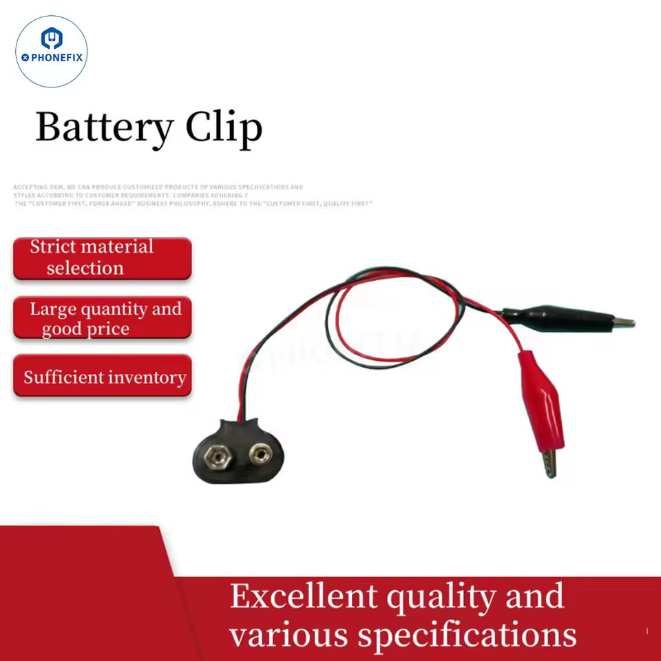 1. 9V 배터리 클..
