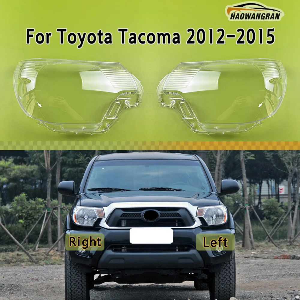 

Headlight Cover Transparent Lampshade Headlamp Shell Replace Original Lens Plexiglass For Toyota Tacoma 2012 2013 2014 2015