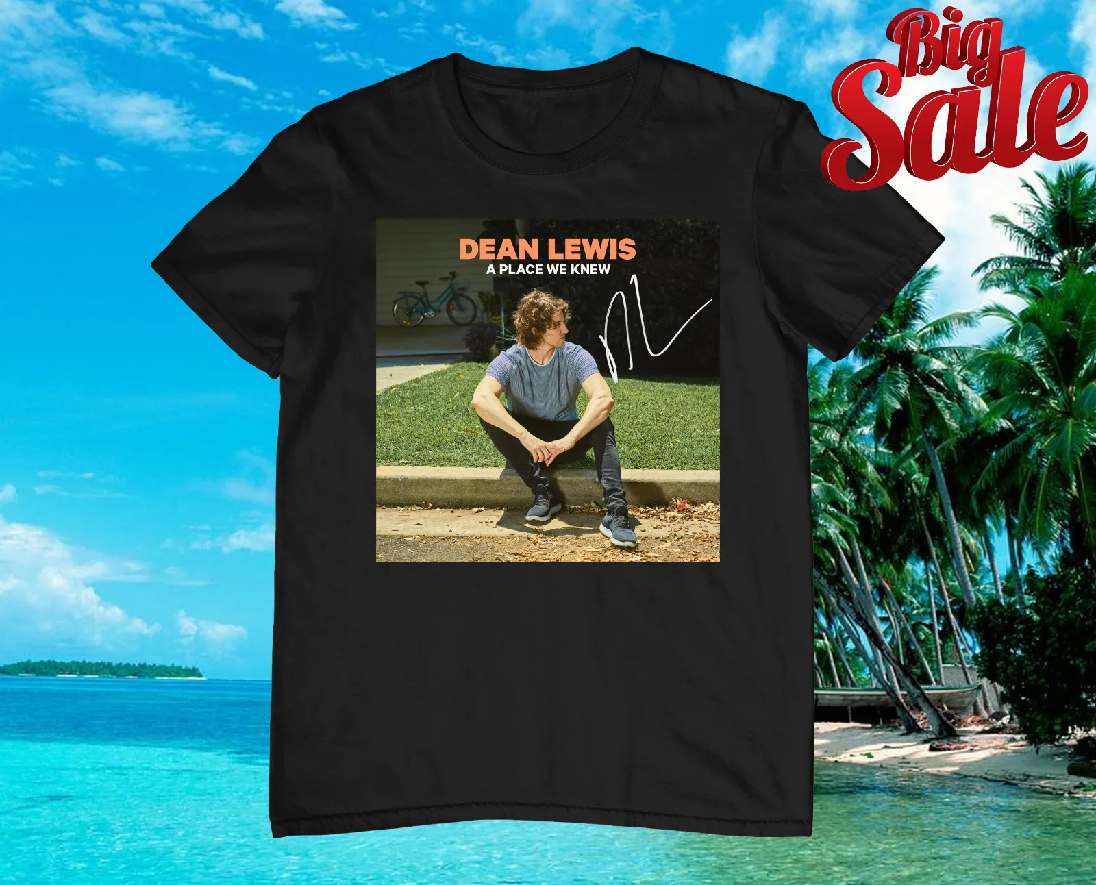 Новинка, Дин Льюис, рубашка из хлопка, черная, унисекс, HH947