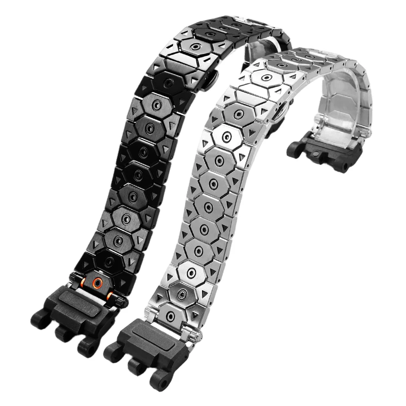 Stainless Steel Watch Band Strap for Casio G-SHOCK Mudmaster GWG-2000 GWG-2040 Metal Replacement Bracelet Men Sports Waterproof - view 6