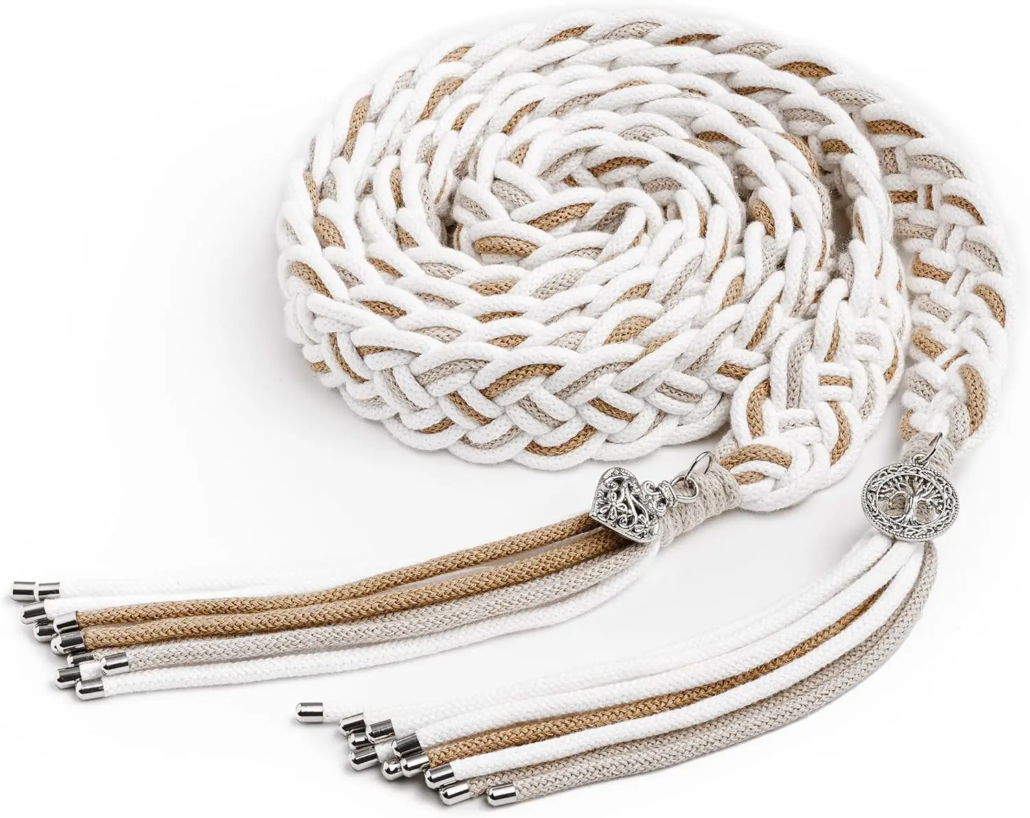 

Handfasting Cord for Wedding Ceremony in Natural Cotton Wedding Lasso Handmade Beige