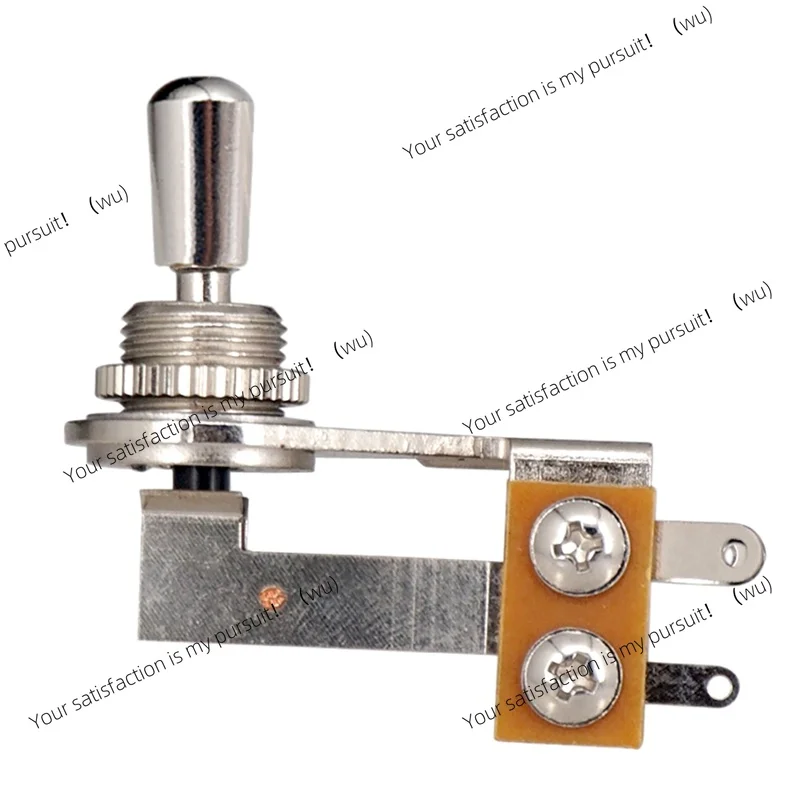 For Electric Guitar Bass ABXH 3 Way Switch Right Angle L-Type Guitar Toggle Switch With Copper Head