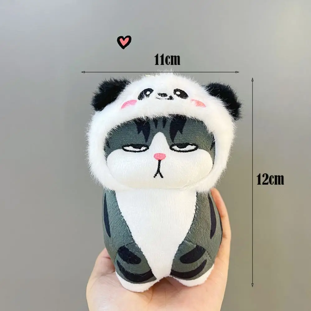 Cute Cartoon Keychain Pendant Plush Stuffed Cat Doll Toys Soft Kids Gifts