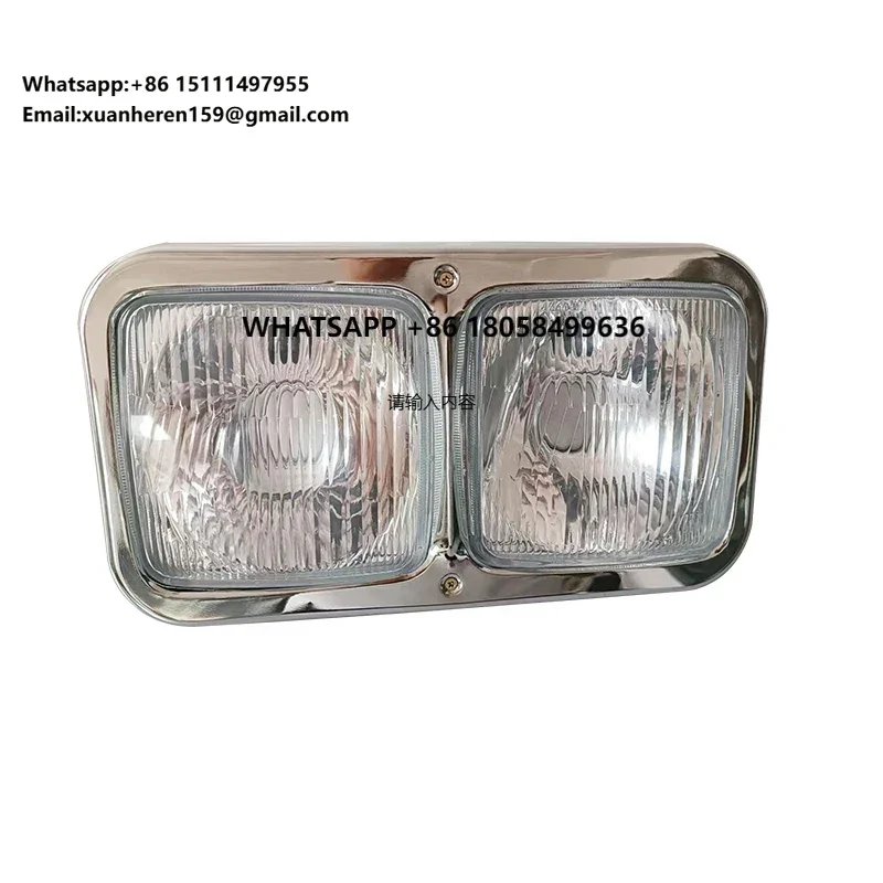 Front Combination Headlights Headlights Assembly Truck Rectangular Double Headlights
