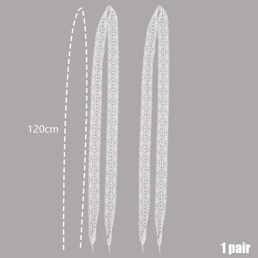 고품질 2CM 멋진 레이스 신발 끈 부드러운 신발 끈 교체 120cm 큰 신발 끈 신발 액세서리