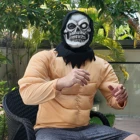 adult latex hood mask