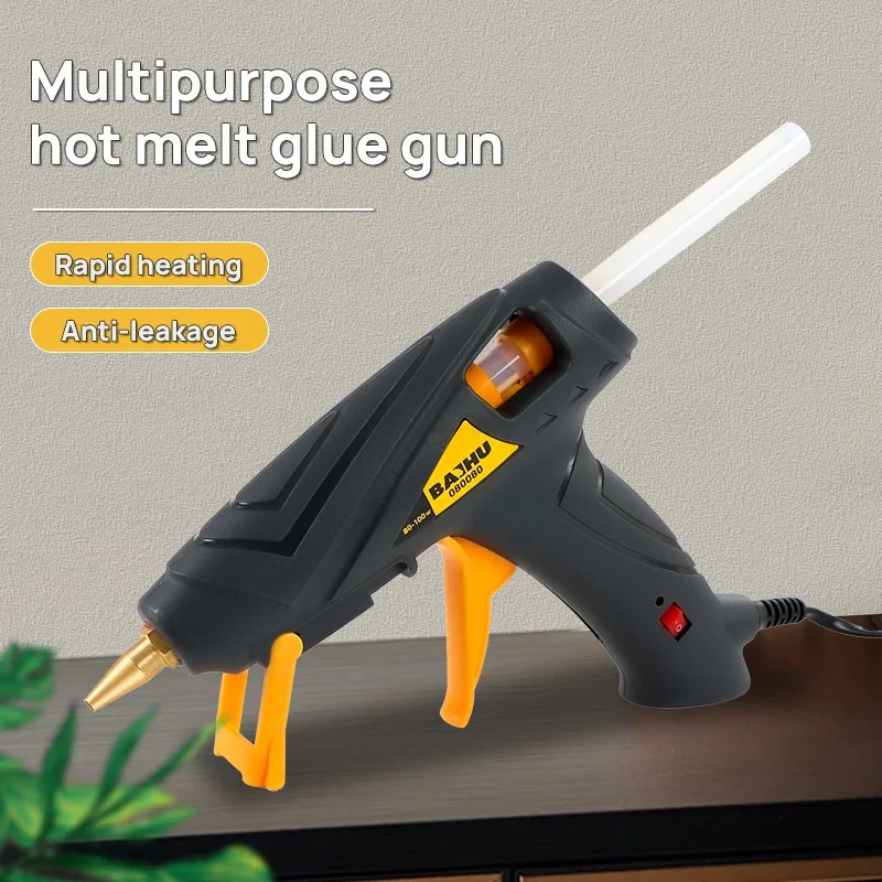 20/100W Industrial Grade Hot Melt Glue Gun DIY Hot Melt Glue Gun 180℃ Household Handmade Small Glue Gun Electric Repair Tools