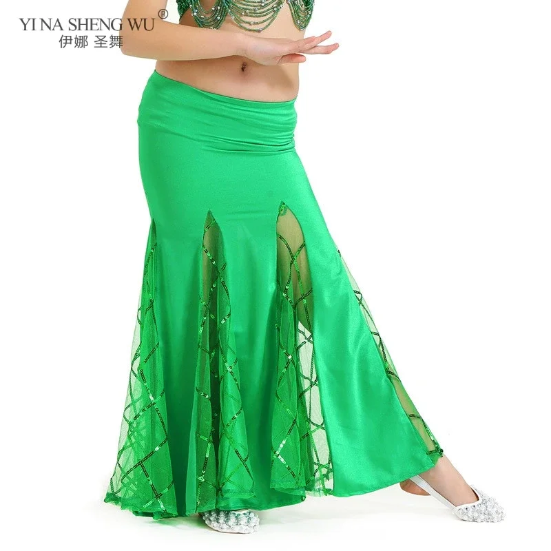 Kids Belly Dance Costume Girls Bellydance Skirt Oriental Dancing Costumes Fish Tail Skirts Belly Dancing Clothes Accessories