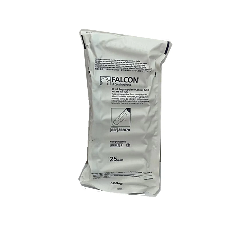 Imagem -02 - Corning Falcon 352070 Tubos Centrífugos Cônicos de 50ml 25 Unidades Bolsa