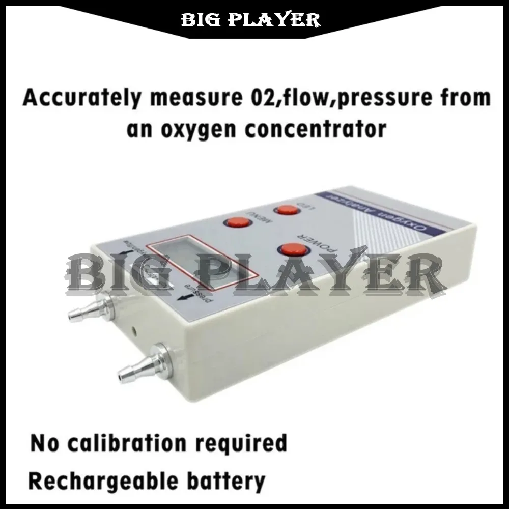 Digital Oxygen Concentration Detector - Portable Professional O2 Meter With Accurate Reading