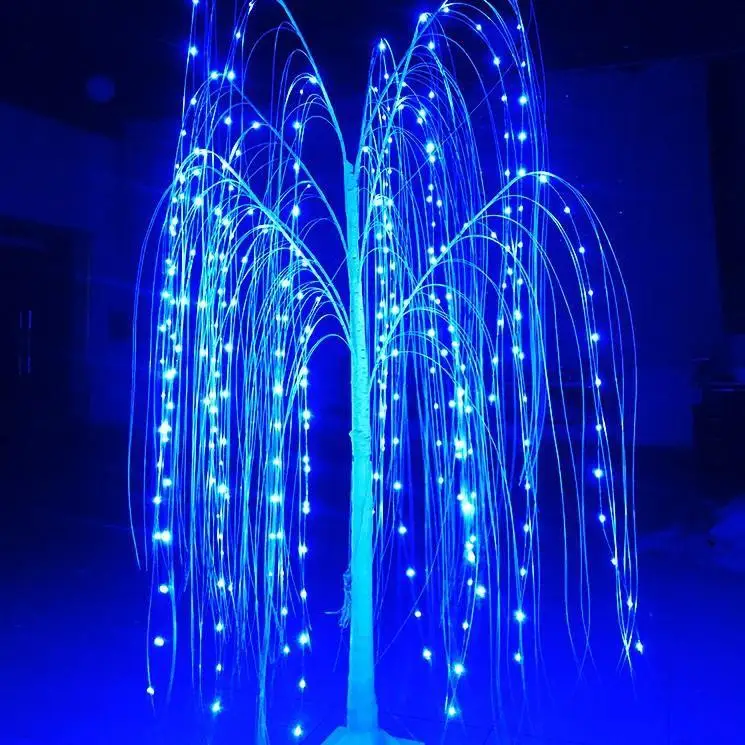 

Симфония ивы, свет, садовый пейзаж, украшение, светлое холодное дерево дружбы, имитация дерева с источником, рождественское украшение