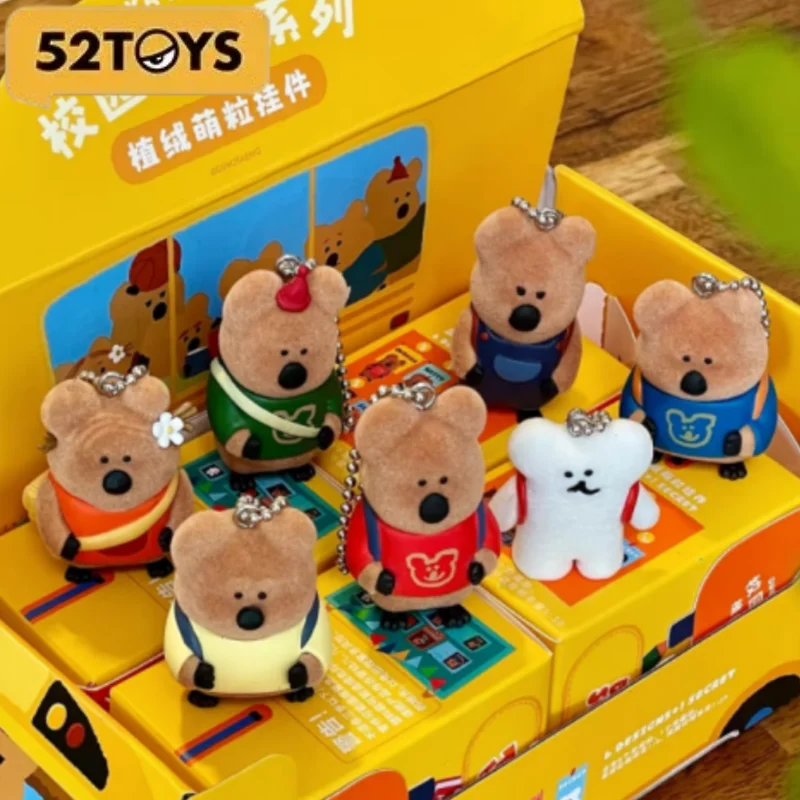 

52 игрушки нечеткий миниатюрный ароматный орнамент игрушка милый брелок модная глухая коробка Коллекционная модель куклы игрушки фигурка подарок на день рождения