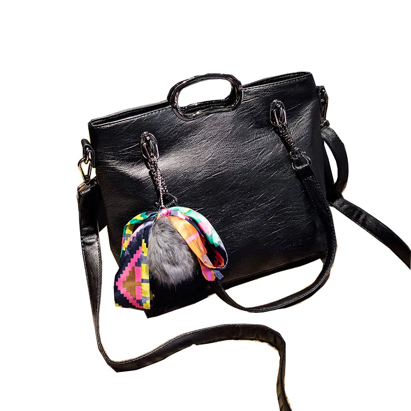 2025 Nieuwe Mode Echt Leer Vrouwen Handtassen Schapenvacht Draagtas Grote Capaciteit Dame Keten Schouder Messenger Bags
