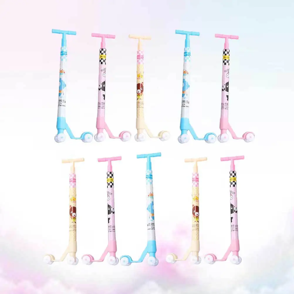 

10Pcs Skateboard Cartoon Ballpoint Pens Creative Fine Tip Writing Stationery Perfect for Kids School Supplies Boy Gift Mixed