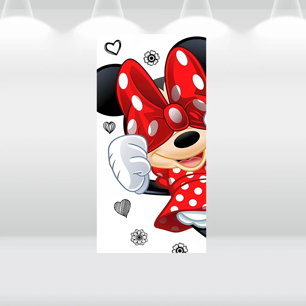 Girl 1st Birthday Decoration Red Minnie Mouse Round Circle Backdrop Arch Cover Wall Polka Dots Baby Shower Table Cylinder Cover