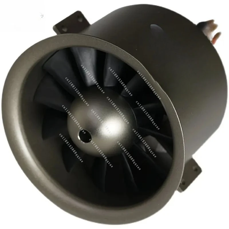 80mm Metal EDF Upgrade Kit for FMS Jets 12-Blade Ducted Fan with Inrunner Motor 6S Ready High-Power Pro Version
