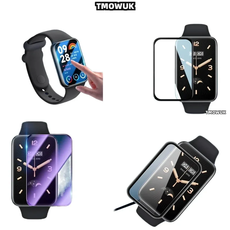 

Для Xiaomi Band 4 5 6 7 8 9 10 Pro, быстросъемный чехол из ПММА, легко снимается и заменяется