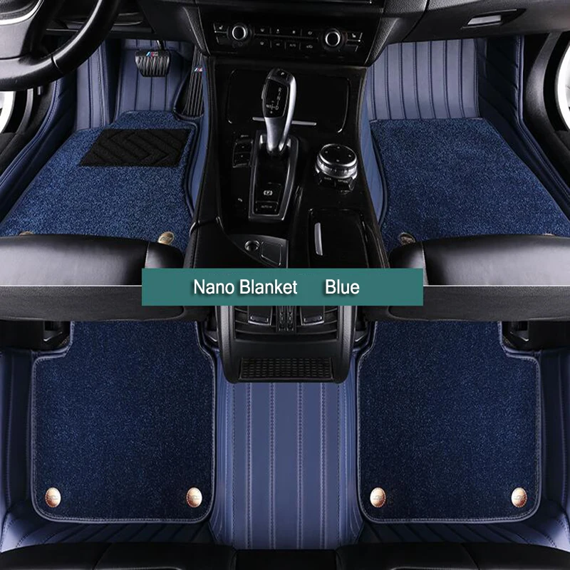 

Double Layer 5D Custom Car Floor Mats For Toyota Previa Auto All Models Carpets Accessories Floor Liners