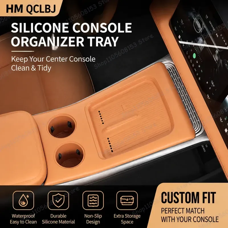 

For Xiaopeng G9 2025 Central Control Panel Protective Pad Non-Slip Multi-Functional All-in-One Car Interior Accessory