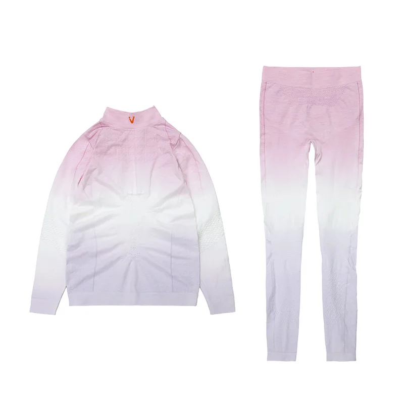 VECTOR النساء الشتاء التزلج ملابس اخلية حرارية مجموعات الدافئة تنفس الحرارية الملابس الداخلية جونز الحرارية الملابس الداخلية للنساء #5