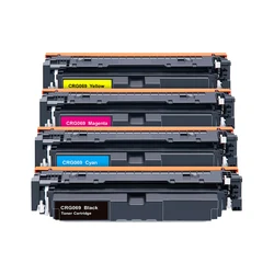 4Pcs CRG-069 CRG-069H Toner Cartridge for Canon 069 069H LBP673Cdw LBP673CDN LBP674Cx MF756Cx MF750C MF752Cdw MF754Cdw No Chip