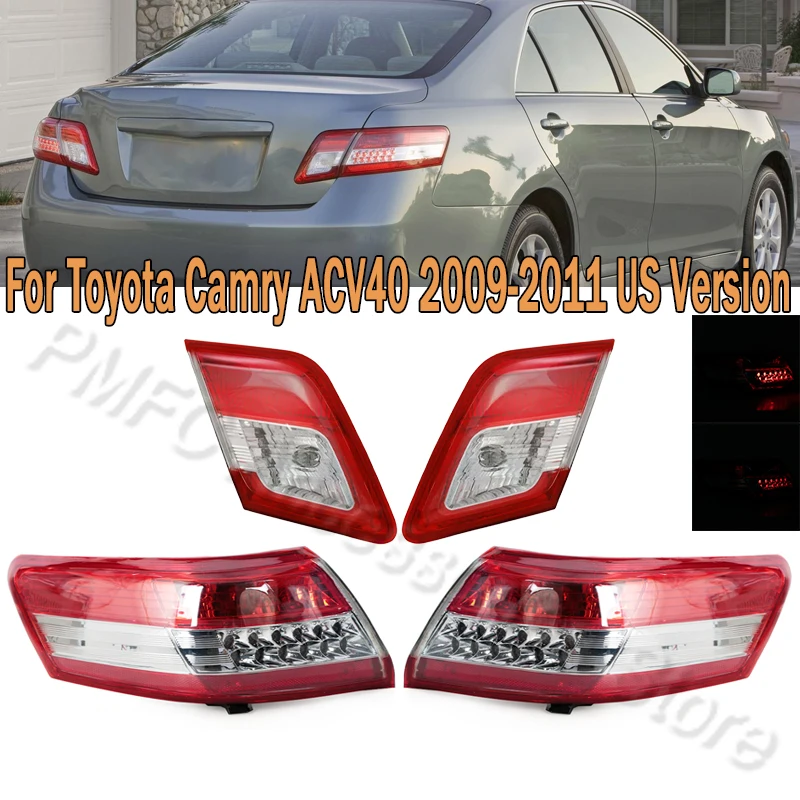 

Автомобильный задний фонарь в сборе, задний стоп-сигнал для Toyota Camry ACV40 2009-2011, американская версия, Middle East Edition 81561-33520 81550-06340