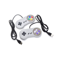 3 Colors USB Game Controller Joypad Wired Joystick Controller For Nintendo SNES For Windows98 XP Mac Os