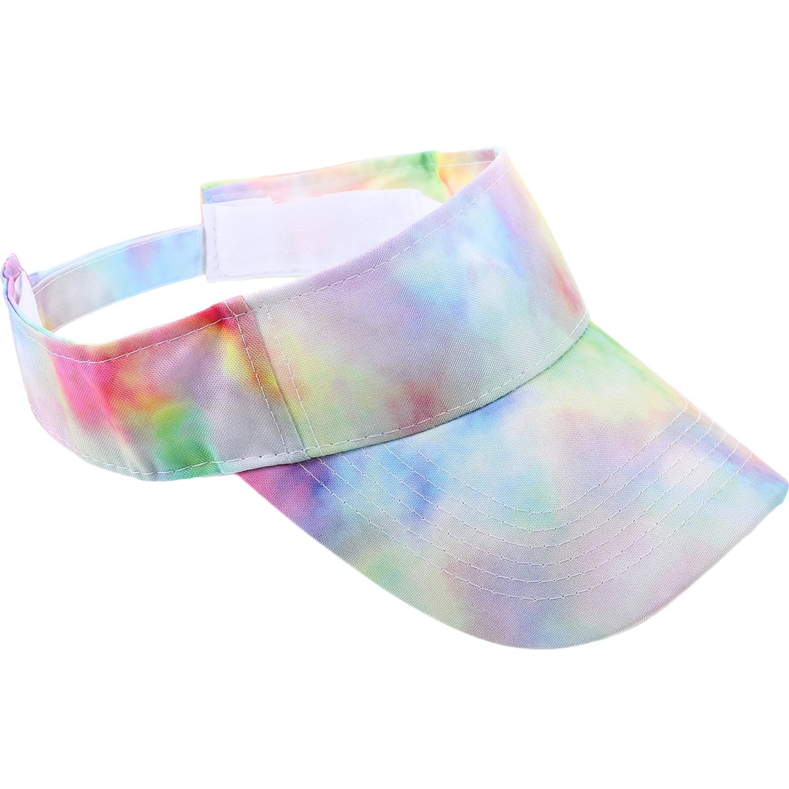 

Tie Dye Visor Cap Women Sunhat Fashionable Breathable Cotton Hats for Outdoor Running Golf Tennis Jogging 7# Color