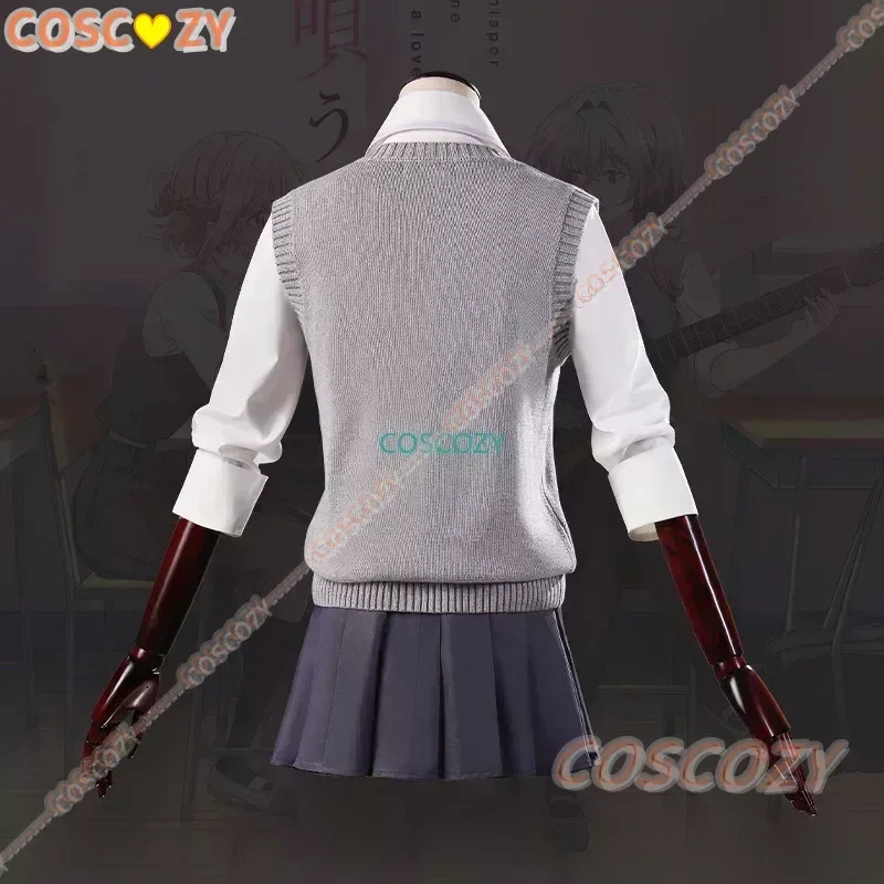 Disfraz de Anime Whisper Me A Love Song Yori Asanagi, uniforme JK de escuela secundaria para niñas, bolsa de Cosplay encantadora para fiesta Con cómic