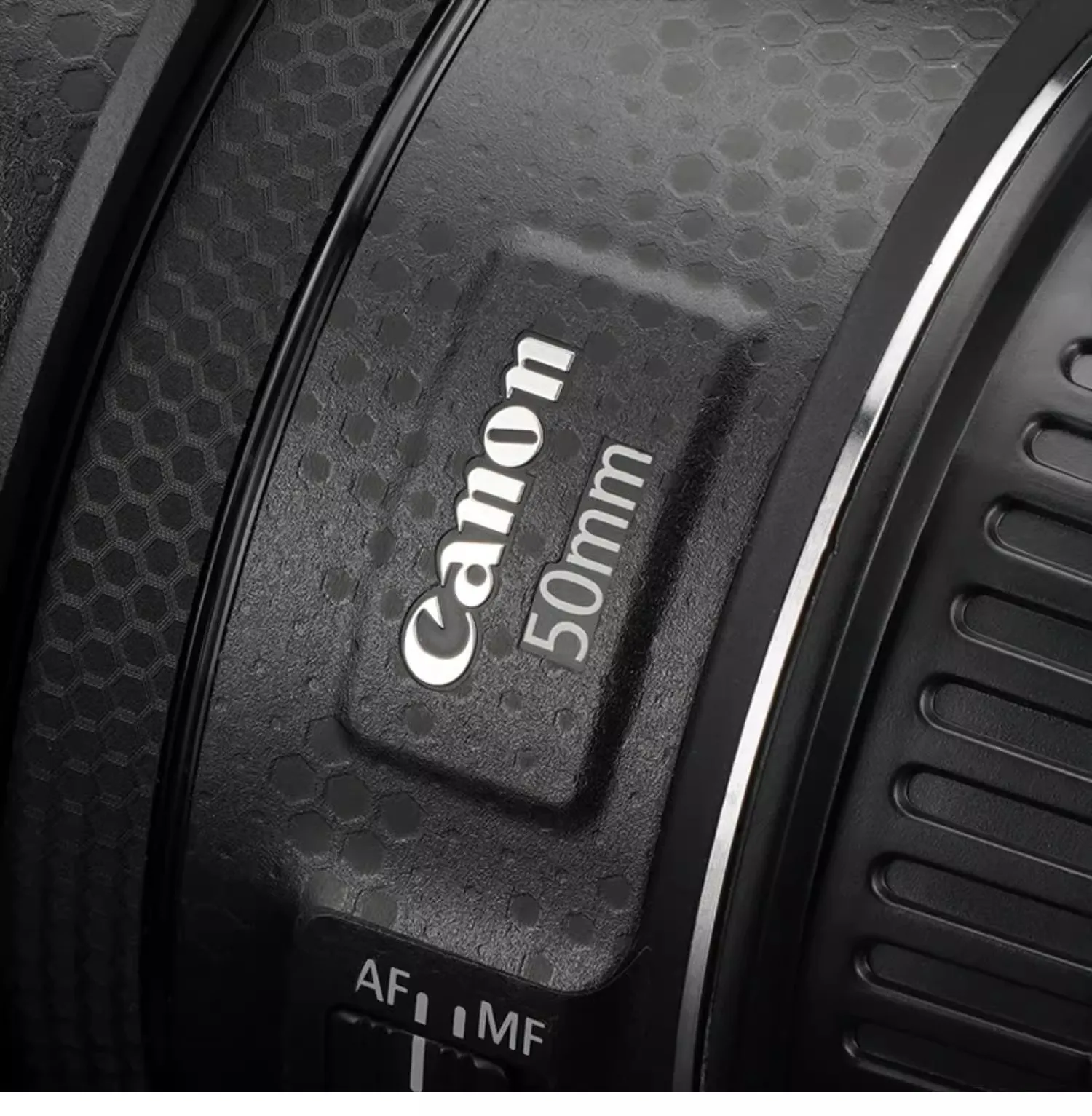 50 1.8 Camera Lens Sticker Premium Sticker Huid Textuur Beschermer 3M Vinyl Wrap Cover Folie Voor Canon Ef 50Mm F 1.8 Stm Ef50 F1.8