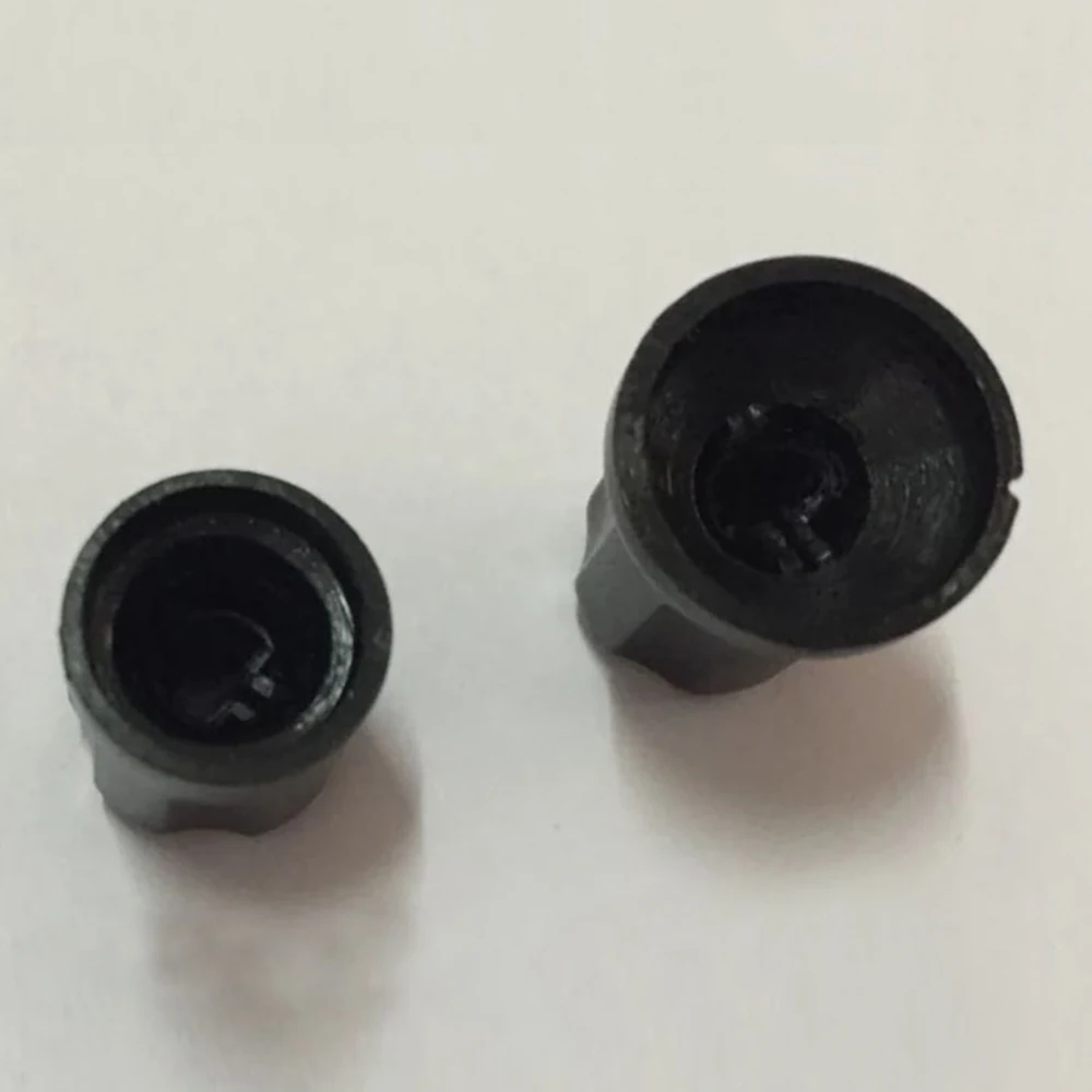 1 Pair Volume and Channel Knob Button Cap for M GP88 GP300 Walkie Talkie Volume/ Switch Knob Cap Replacement Accessories