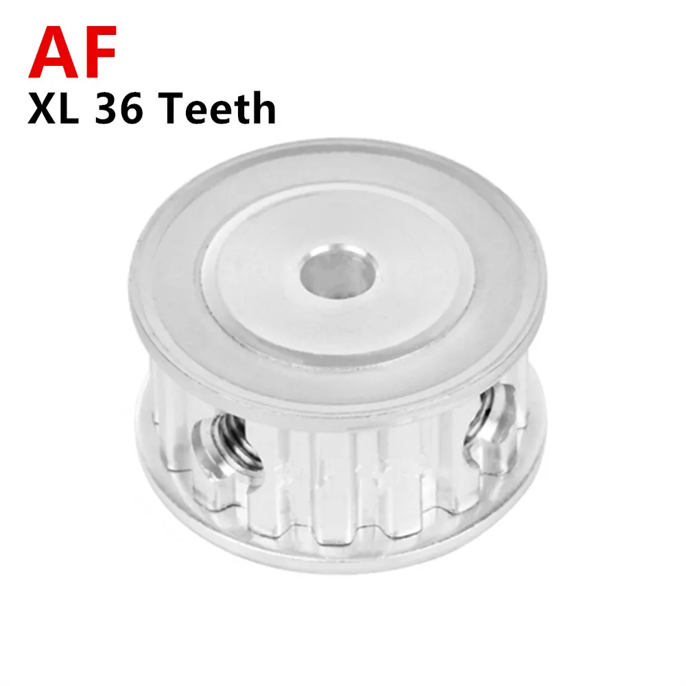 

36Teeth AF Groove XL Timing Belt Wheel Width 11mm Pulley Bore 5-15mm Keyway 3/4/5mm Flat Synchronous Pulley Poleas síncronas