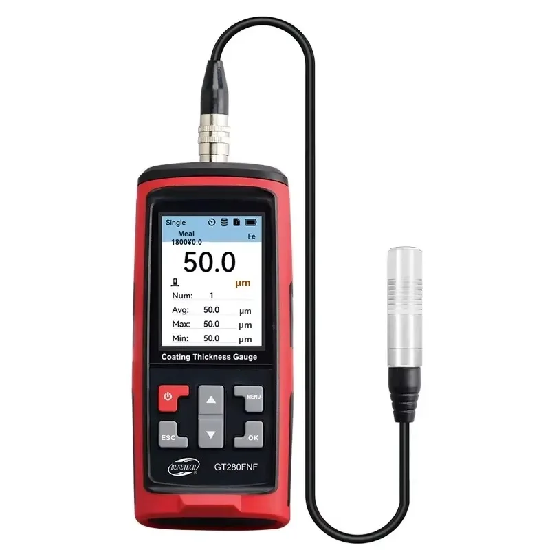 GT280FNF قياس سمك الطلاء 220 فولت ميكرون كشف سطح الطلاء لفيلم طلاء السيارات ضمان لمدة سنة واحدة