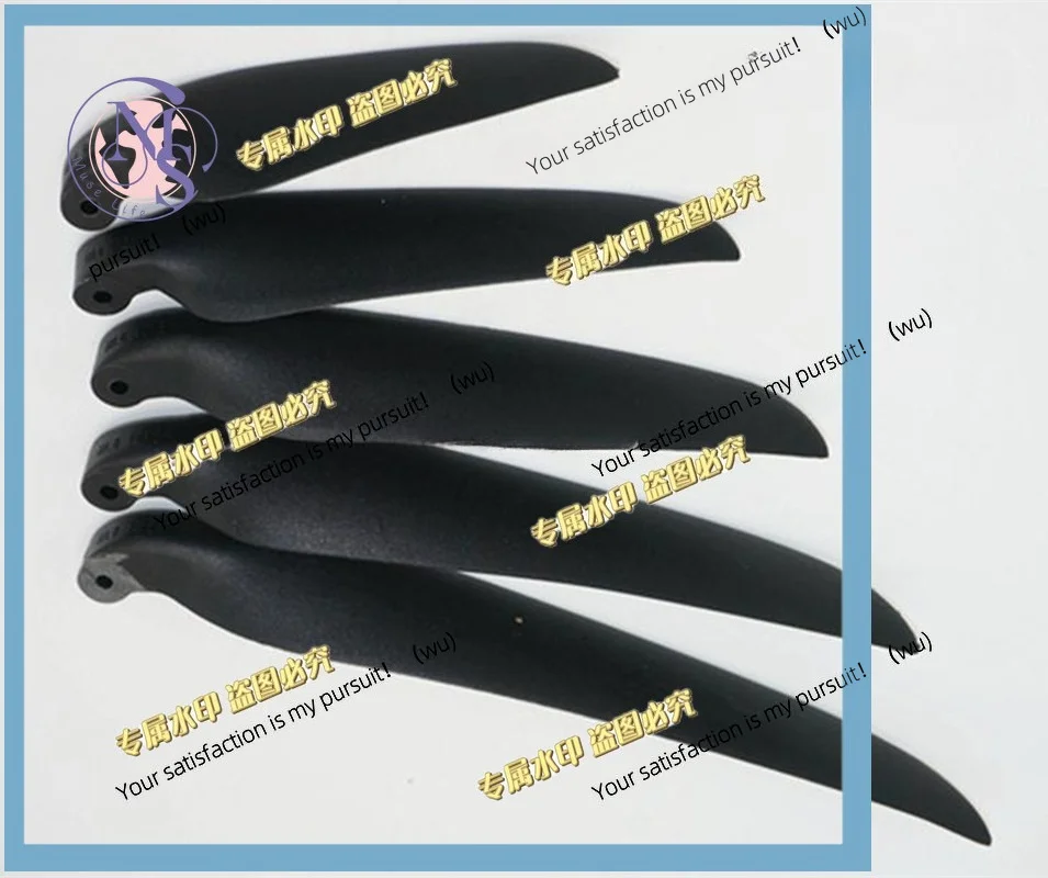2 Pair Rc Airplane Plastic Folding Propeller 6'' to 18.5'' Prop Suitable for Plastic Spinner Or Aluminum Spinner RC Airplane