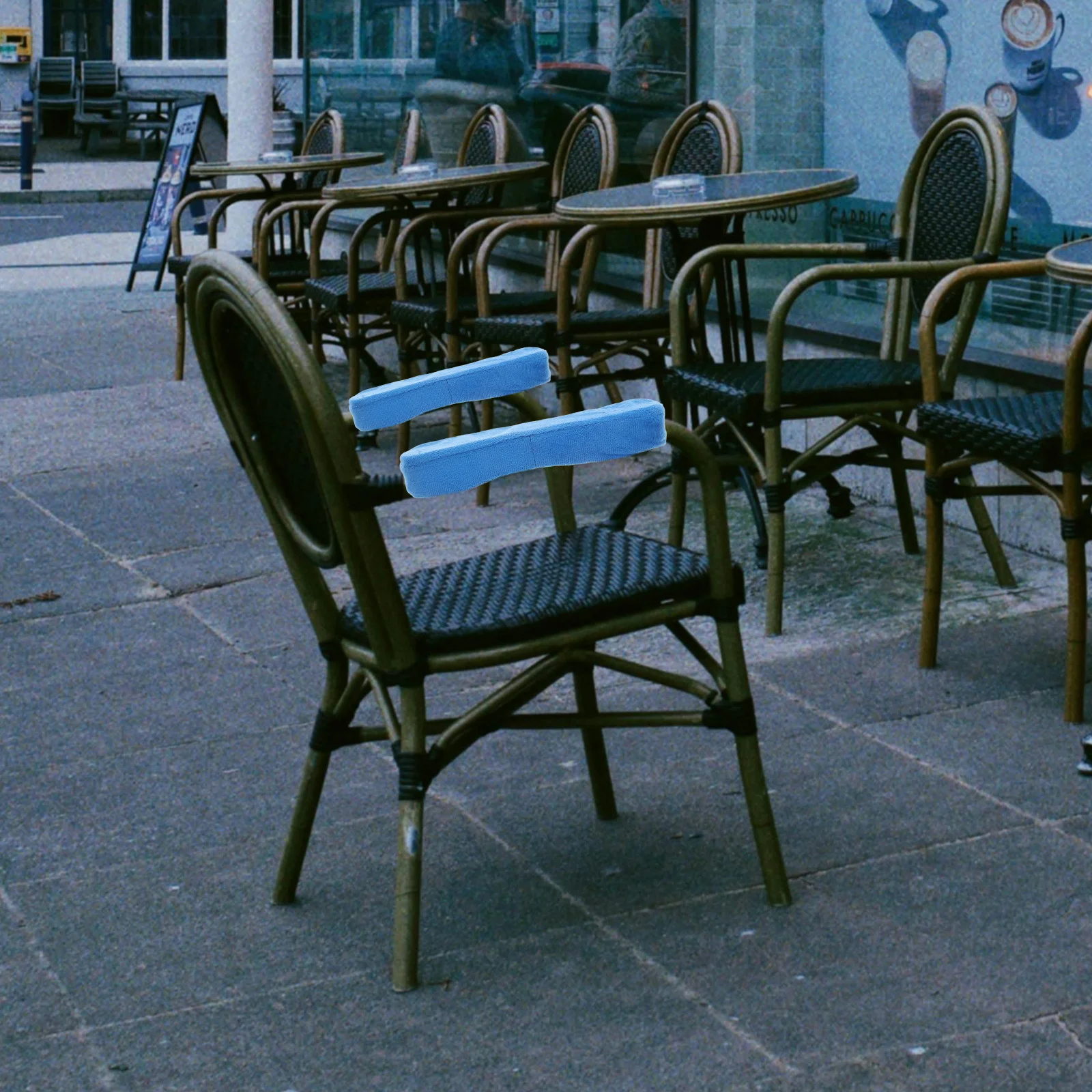 

2Pcs Comfortable Armrest Cushion for Office Chair Gaming Wheelchair Soft PP Cotton Padding Ergonomic Elbow Relief Easy Fix